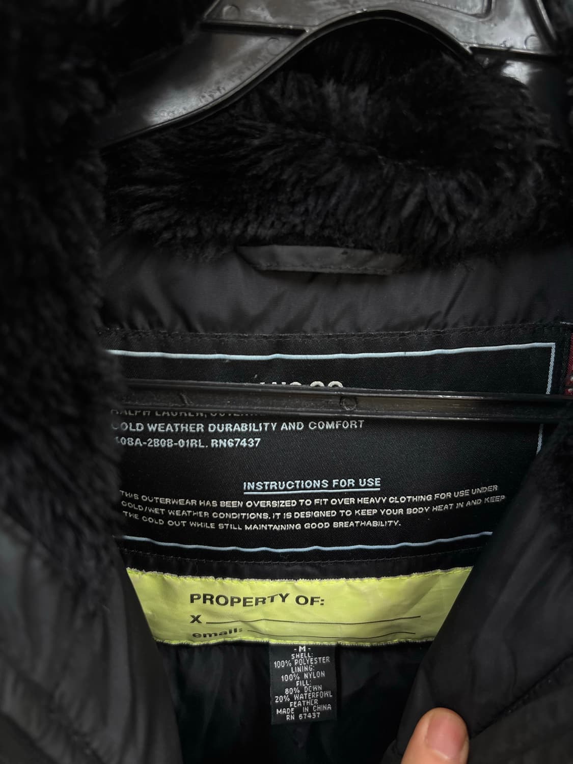 폴로진스 다운 패딩파카 상품이미지5