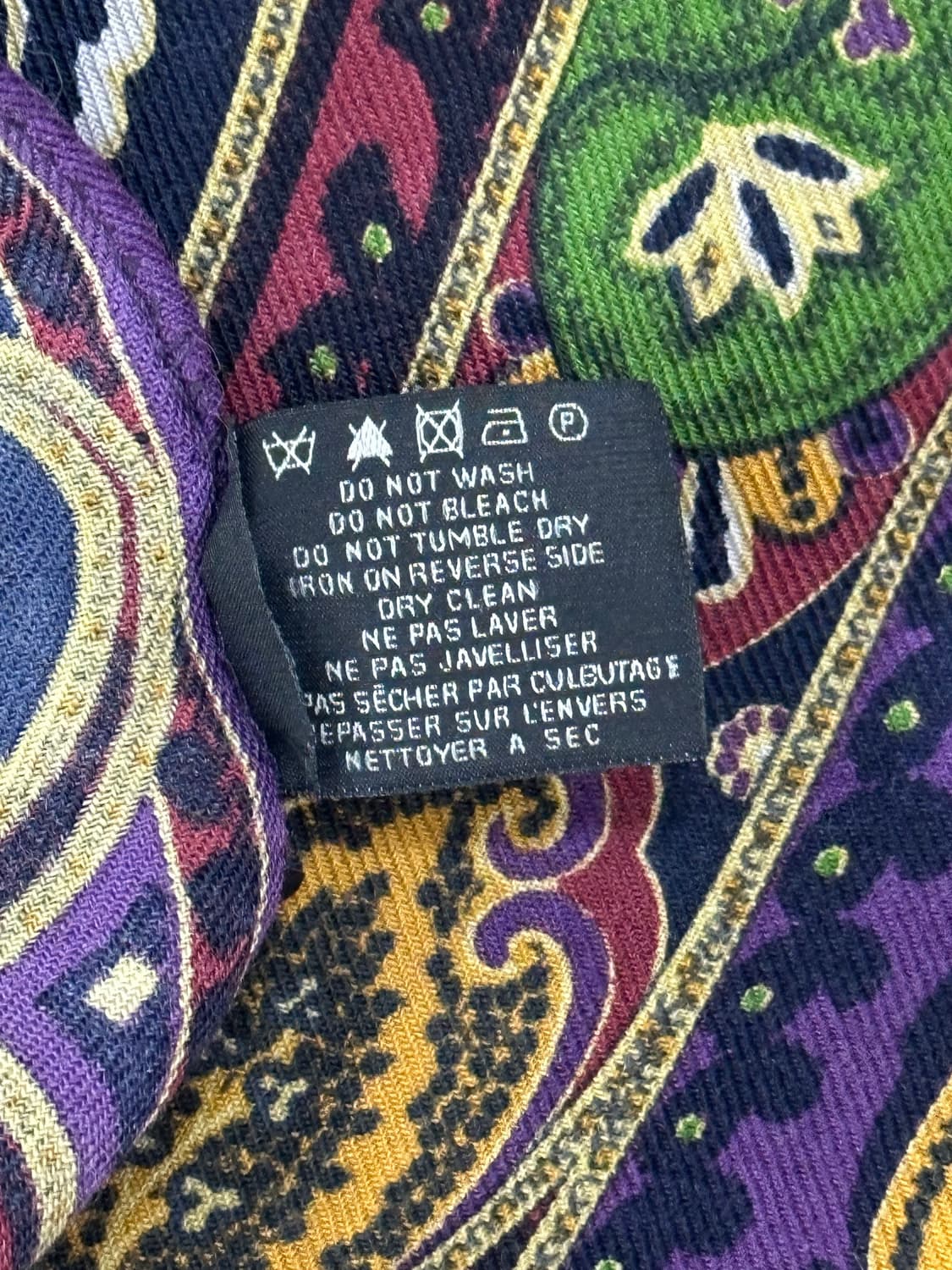 에트로 울 실크 머플러 상품이미지9