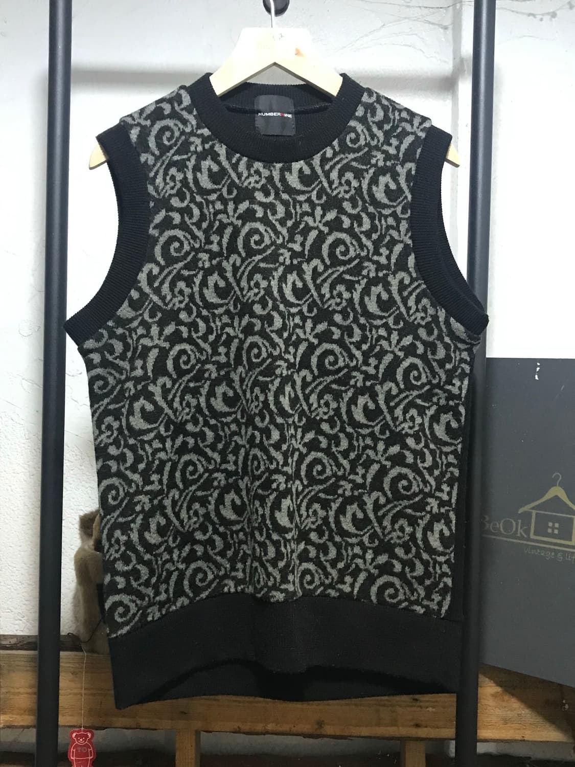 Number Nine knit vest 상품이미지3