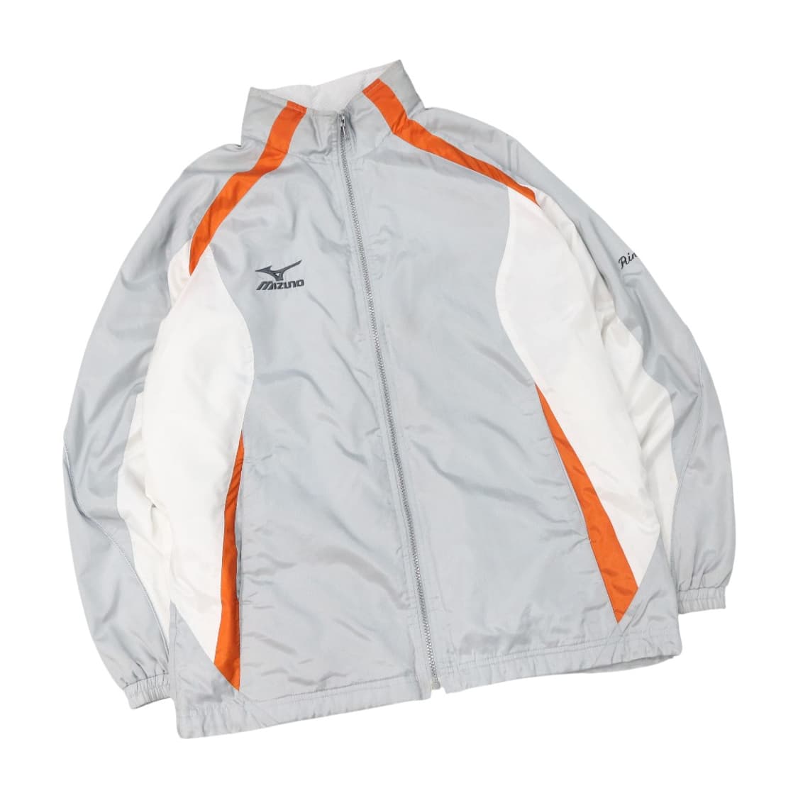 미즈노 빈티지 오렌지 배색 스포츠 윈드브레이커 (M) 상품이미지1