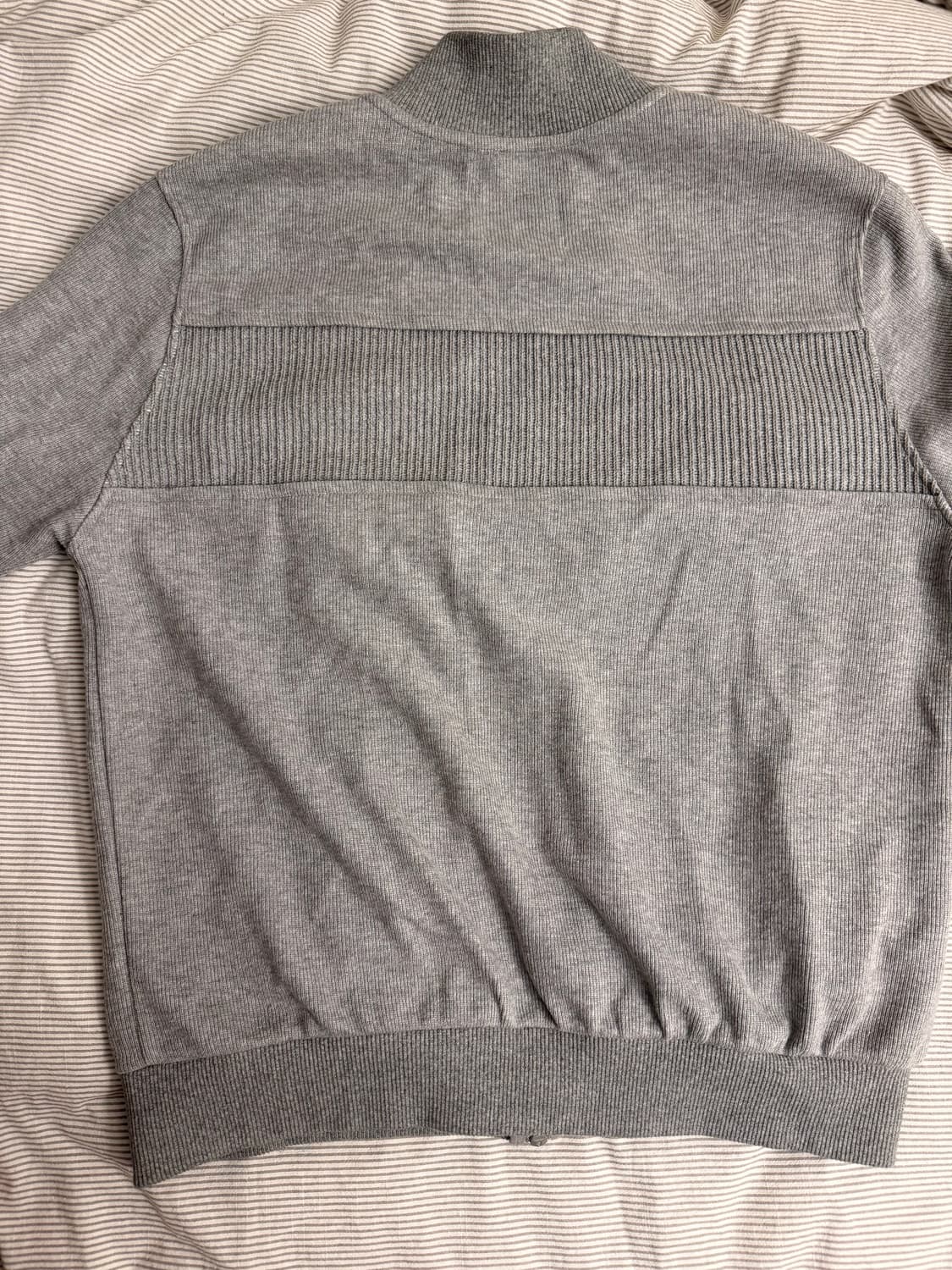 ETCE(이티씨이) PANNEL KNIT ZIP UP 니트집업 상품이미지2