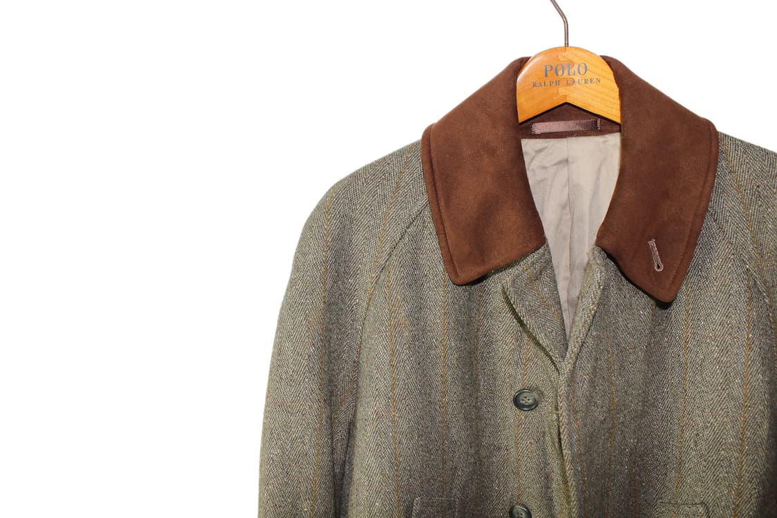 HACKETT LONDON 해켓 헤링본 코트 상품이미지5