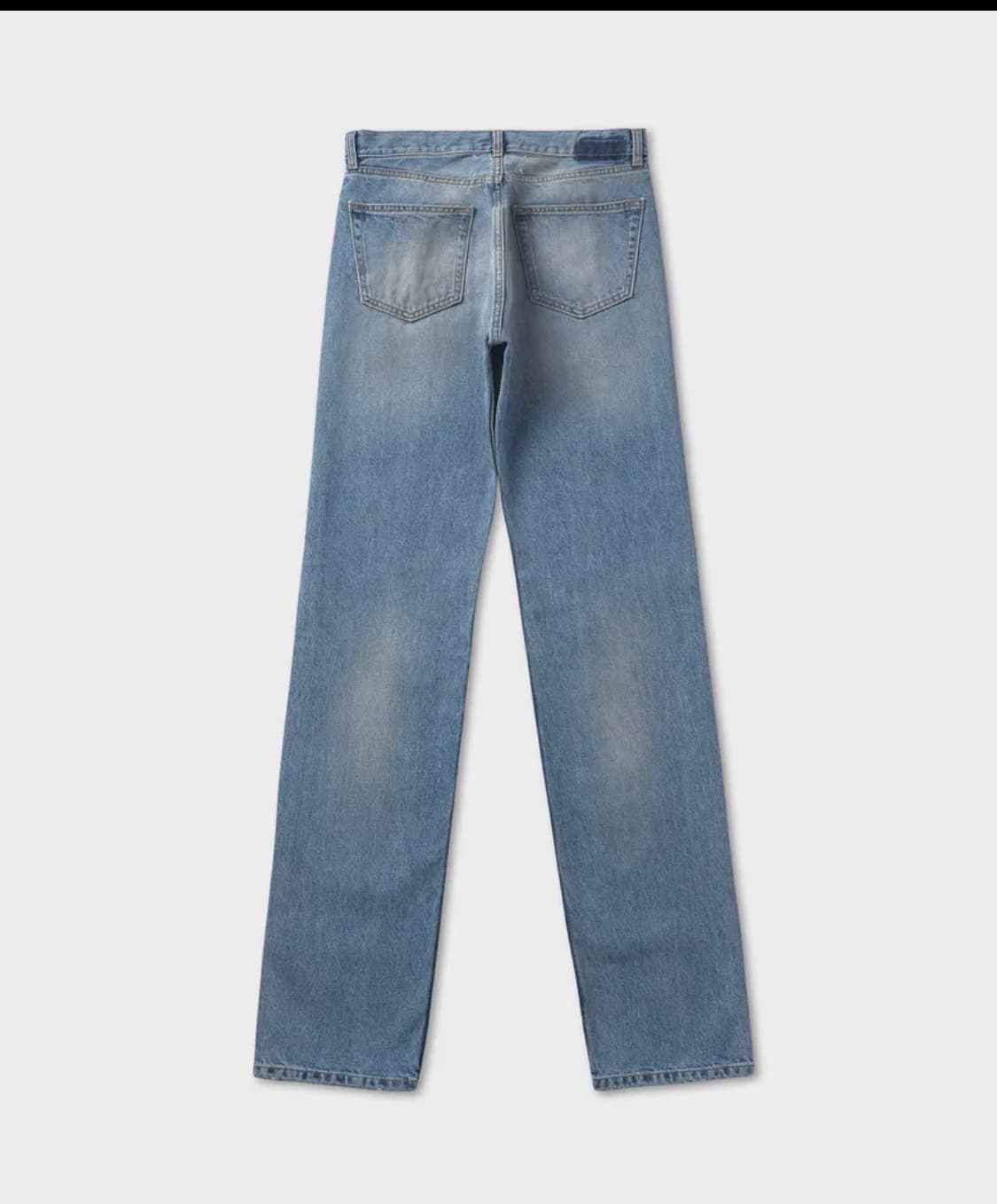 [30] 메종 마르지엘라 슬립 테크닉 레귤러핏 데님 팬츠 블루 상품이미지2