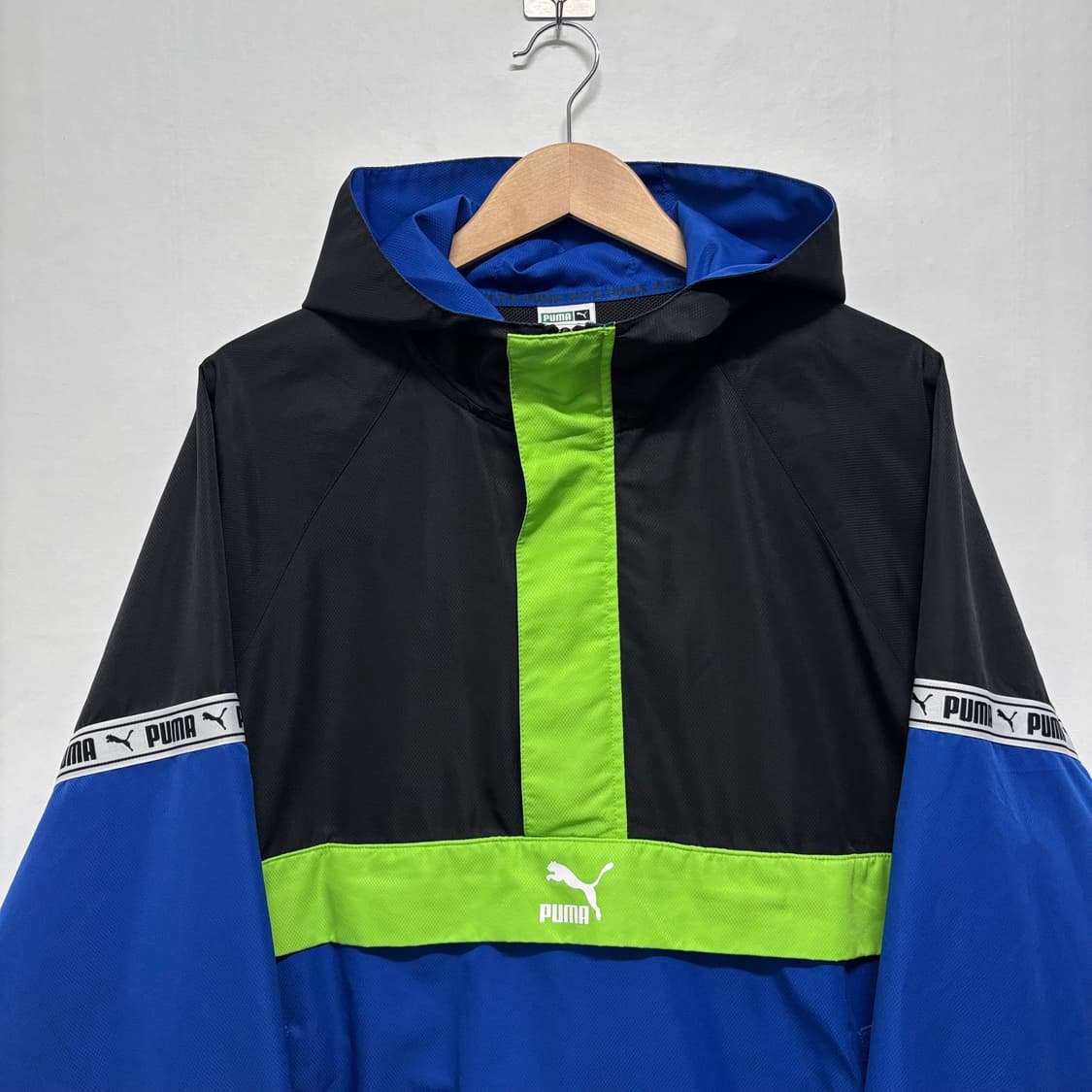 푸마 배색 후디 아노락 상품이미지2