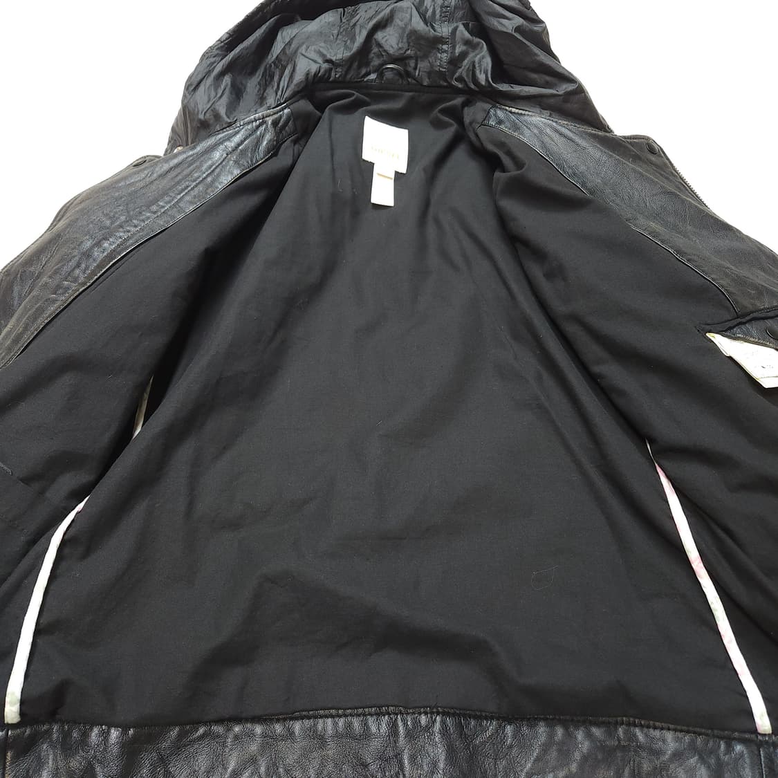 [S] 디젤 양가죽 트리밍 후드 자켓 (~90) 상품이미지9