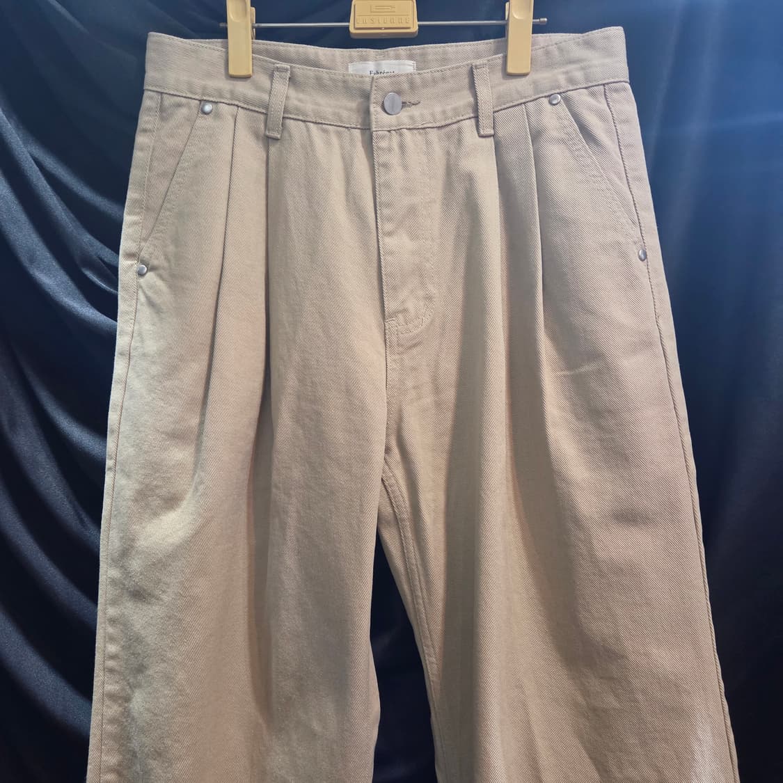 파브레가 프렌치 치노 투턱 팬츠 상품이미지4
