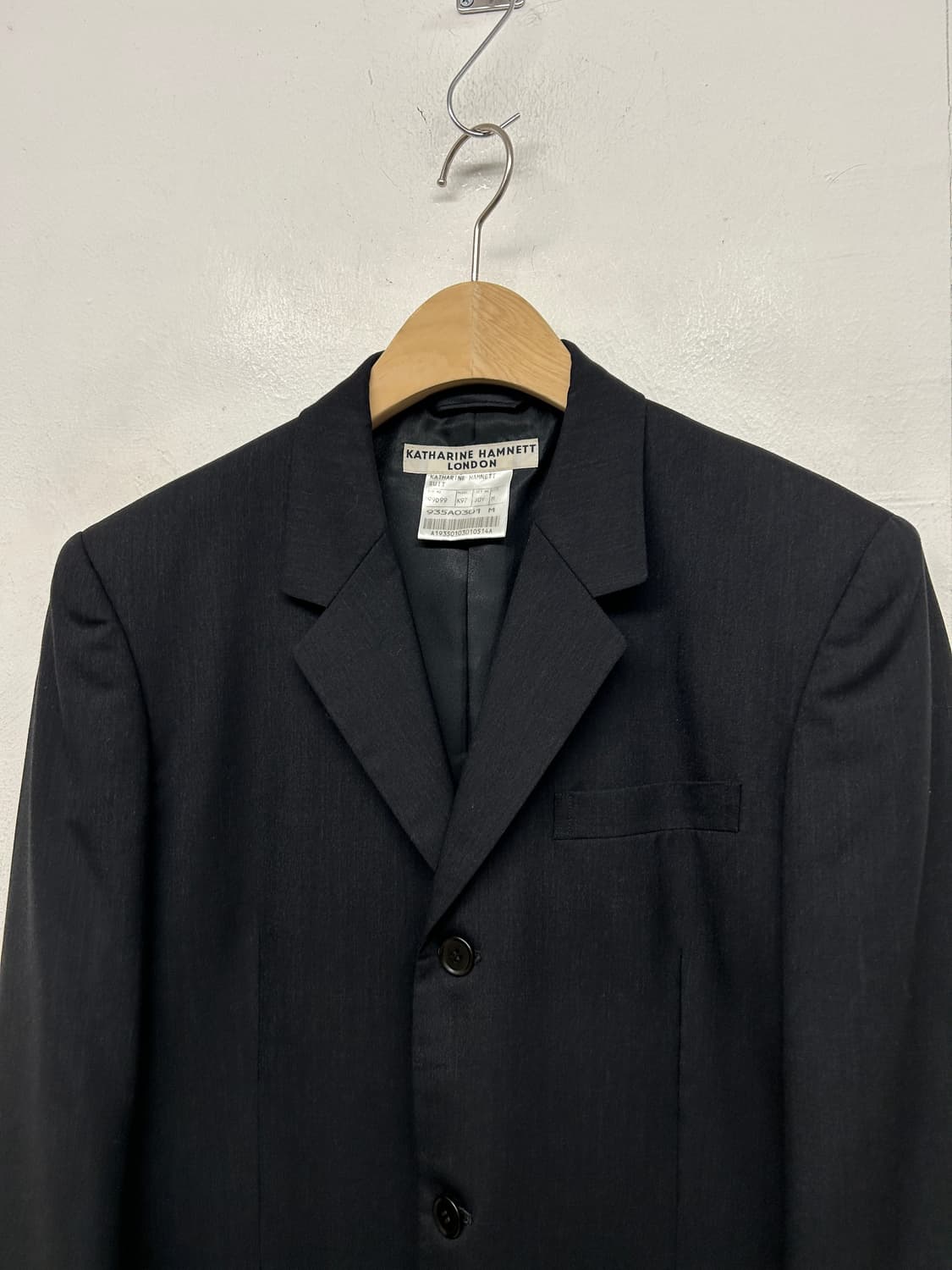 00s 빈티지 캐서린 햄넷 3버튼 수트 상품이미지4