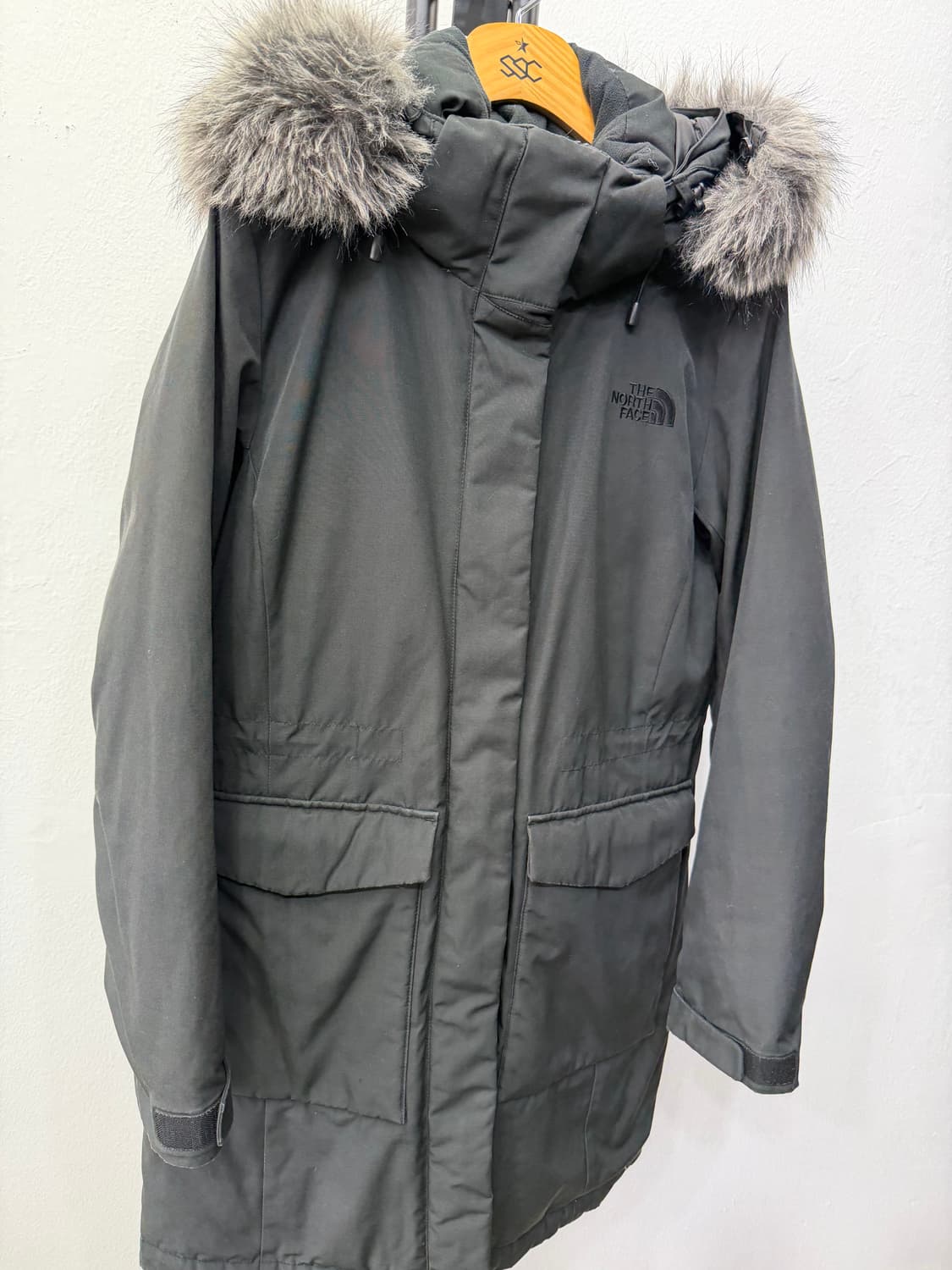 정품) 노스페이스 여성 화이트라벨 롱패딩 S 상품이미지2