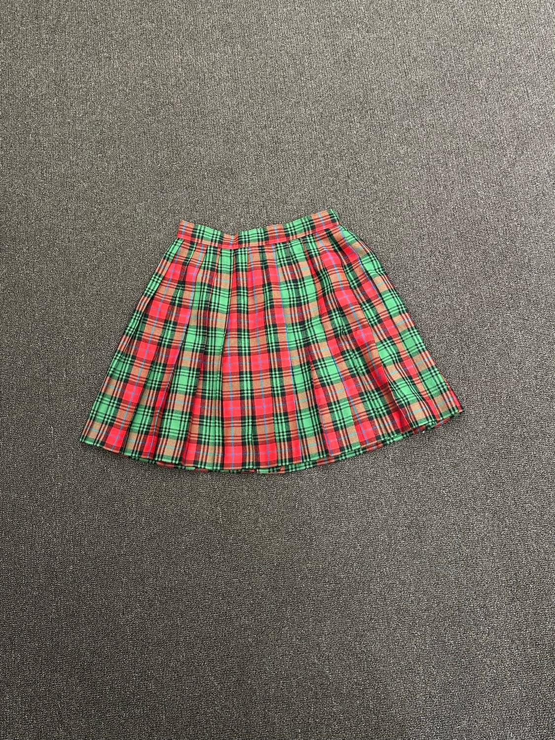 OS)Japanese vintage 타탄체크 플리츠 스커트 상품이미지6