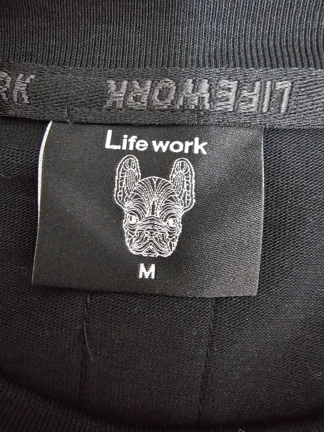 라이프워크 롱슬리브 긴팔티셔츠 M 오버핏 상품이미지3