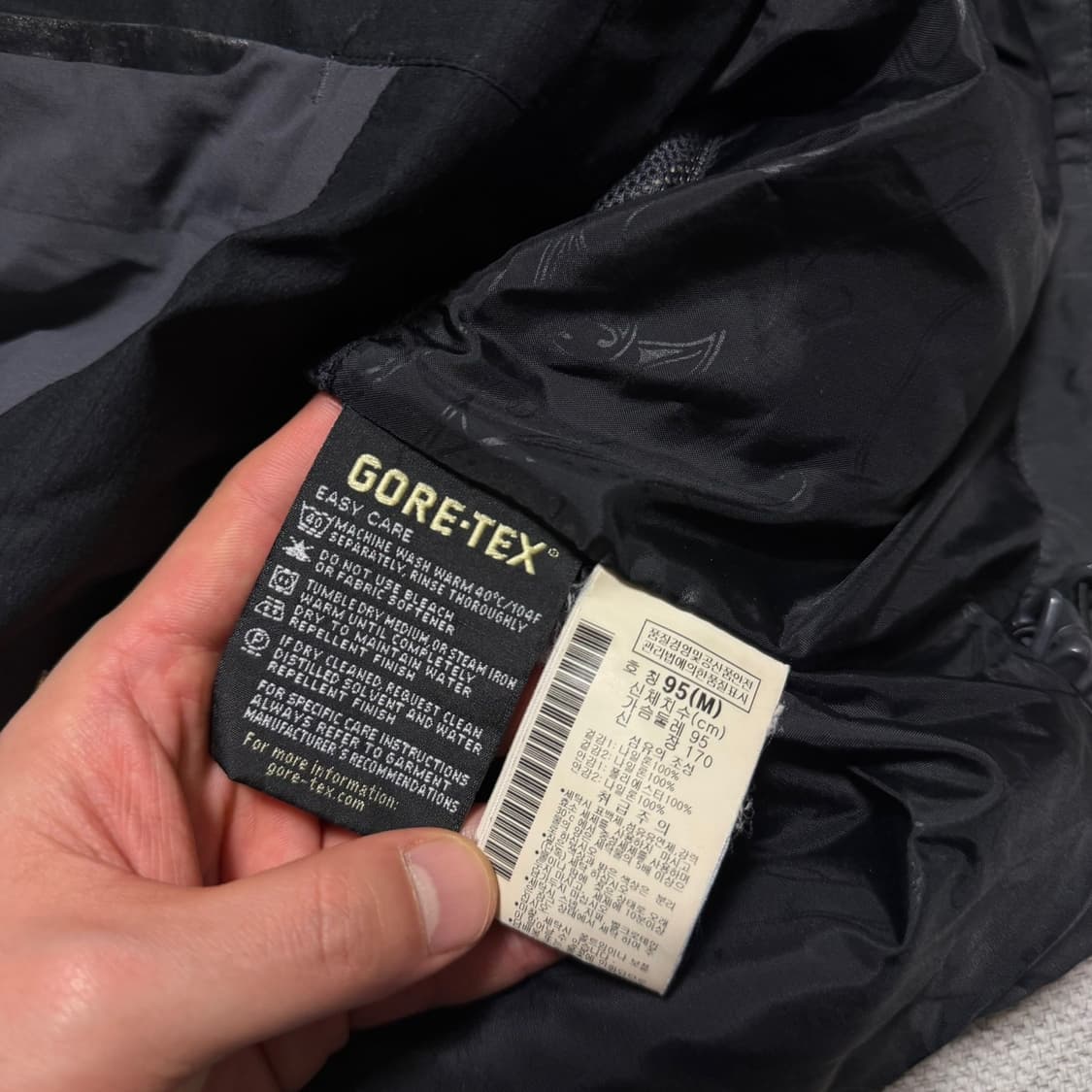 컬럼비아 티타늄 고어텍스 프로쉘 바람막이 자켓 상품이미지5