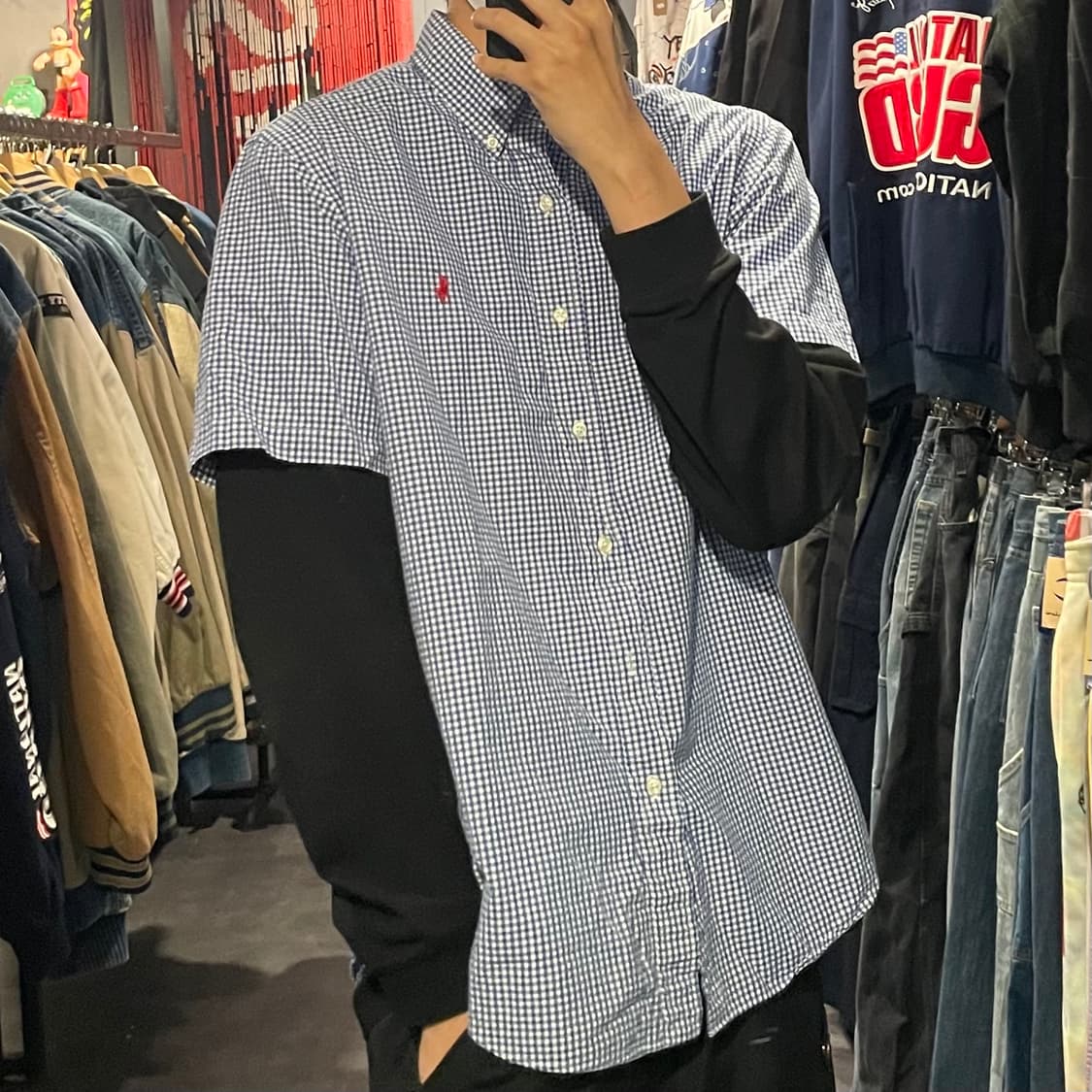 [IM] polo 폴로 체크 반팔셔츠 상품이미지5