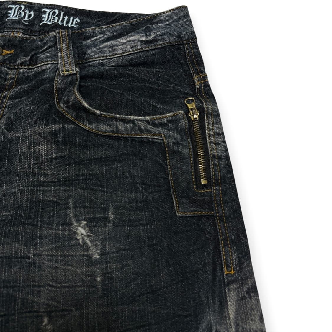 Japanese Vintage Pocket Denim Pants 상품이미지3