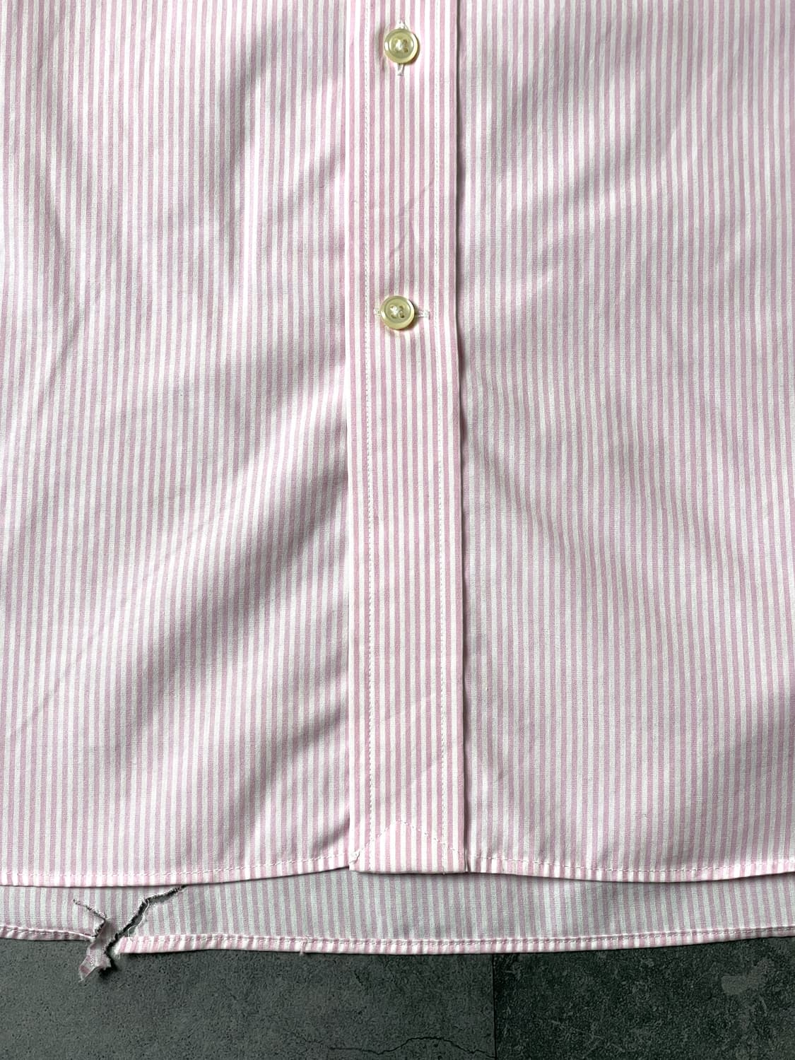 RALPH LAUREN 랄프로렌 핑크 스트라이프 코튼셔츠 상품이미지4