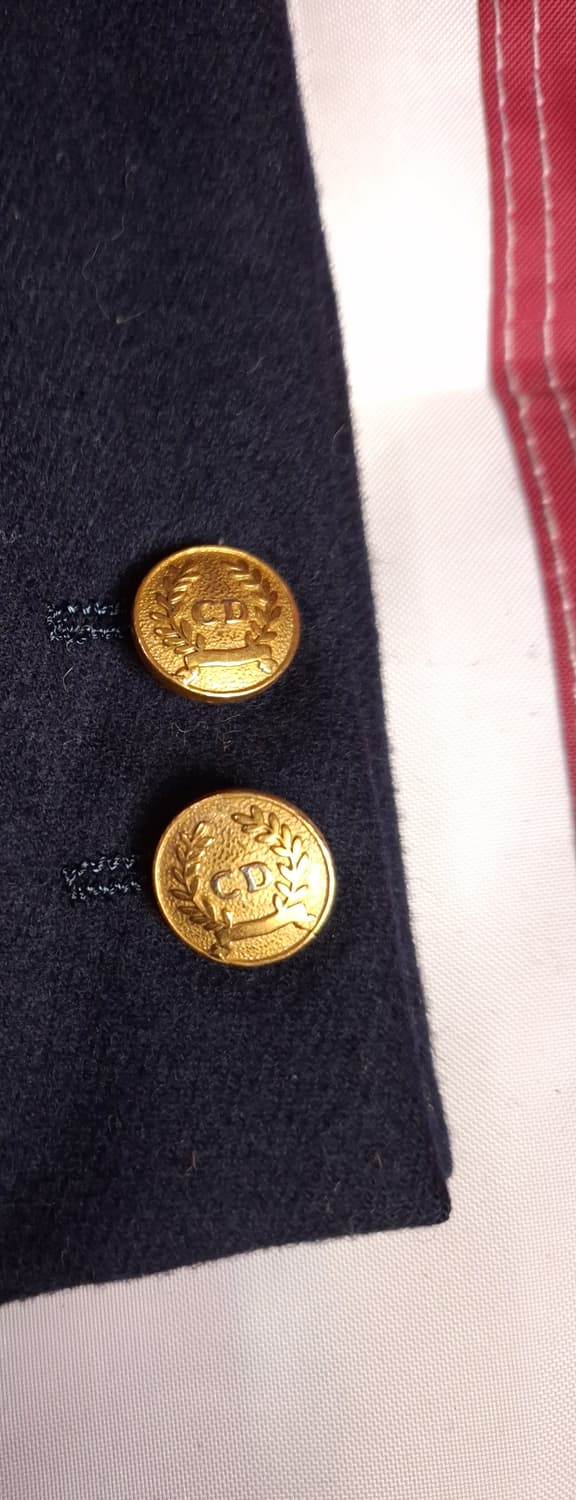 새제품 90's 일본판 크리스찬디올 울 더블브레스티드  블레이져 상품이미지4