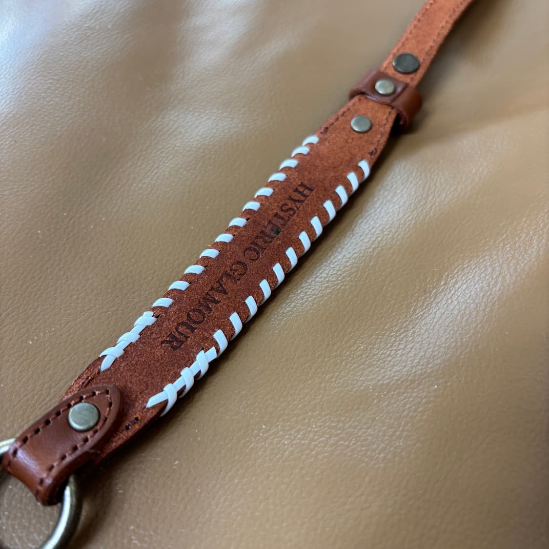 히스테릭글래머 팔찌 퍽 비즈 레더 상품이미지8