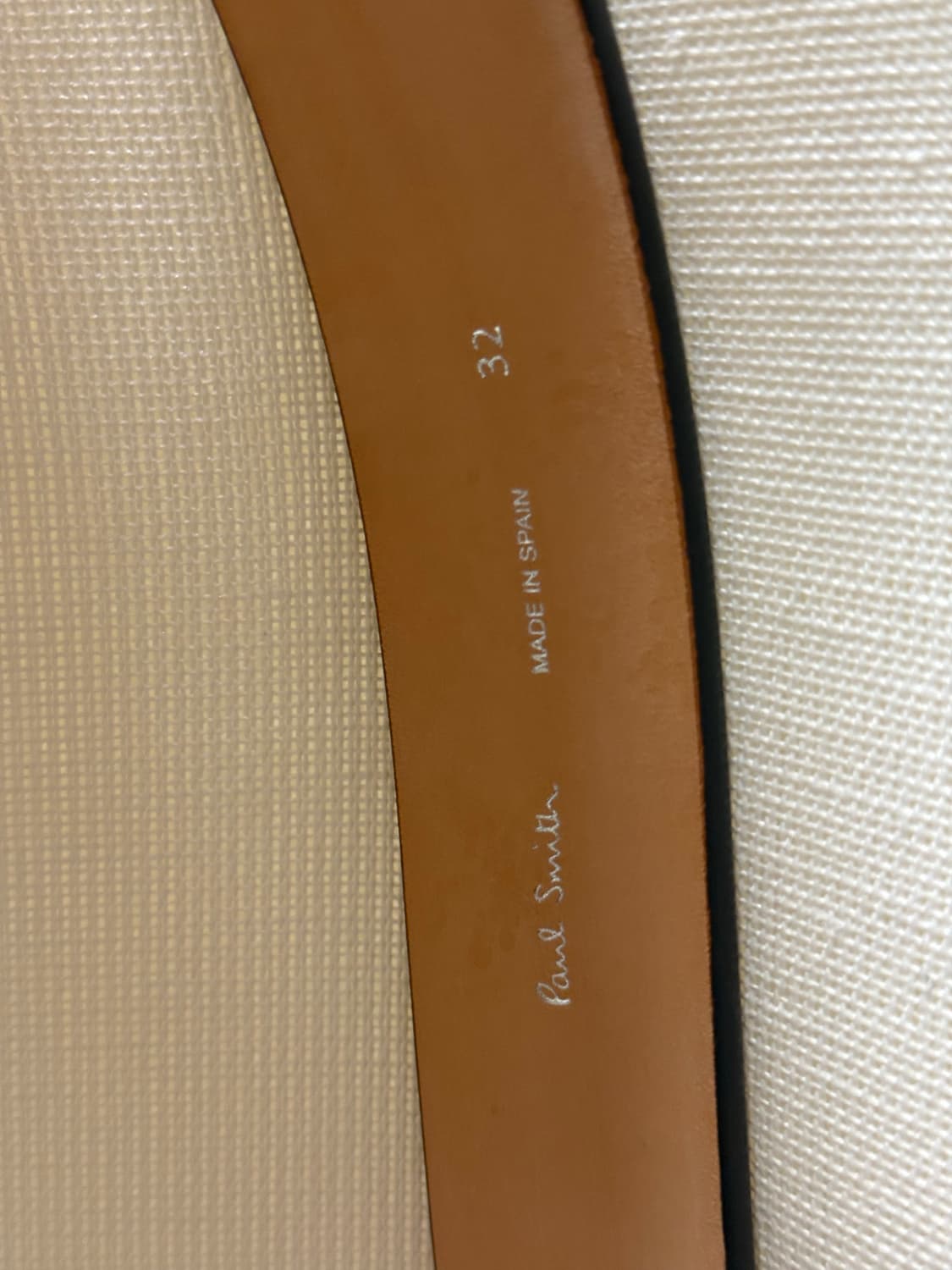 폴스미스 스트라이프 가죽벨트 상품이미지2