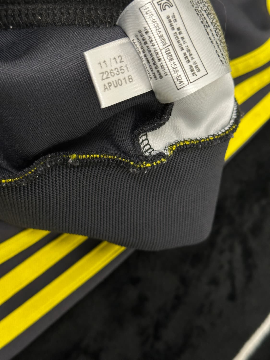 아디다스 첼시 그레이옐로우 트랙탑 져지105 상품이미지4