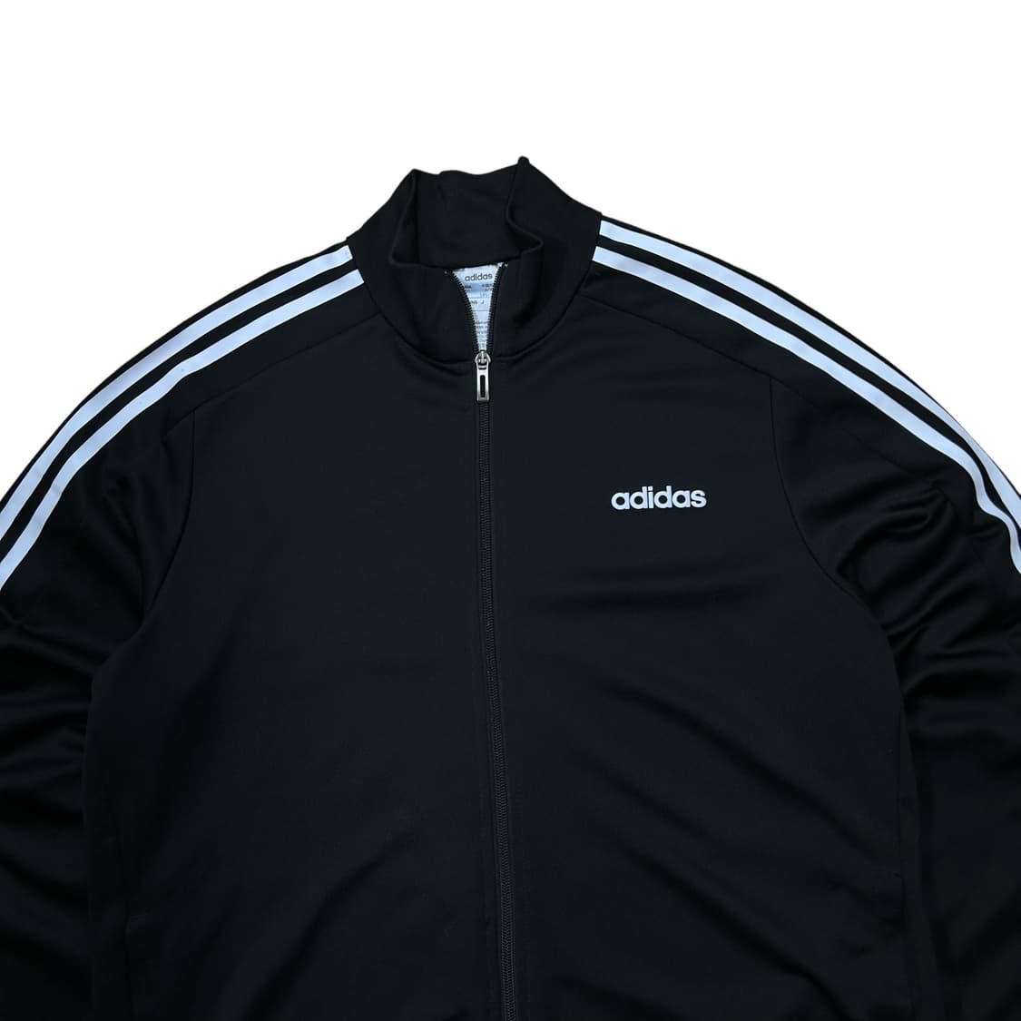 아디다스 블랙 져지 (삼선 화이트) 상품이미지3