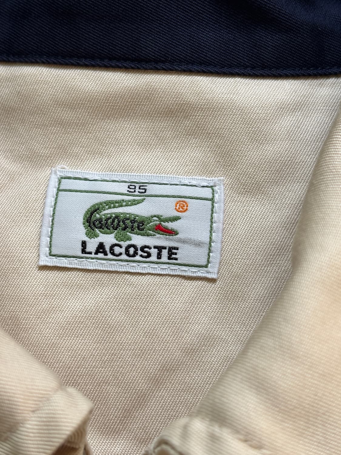 라코스테 베이지 골프 자켓 95 상품이미지4