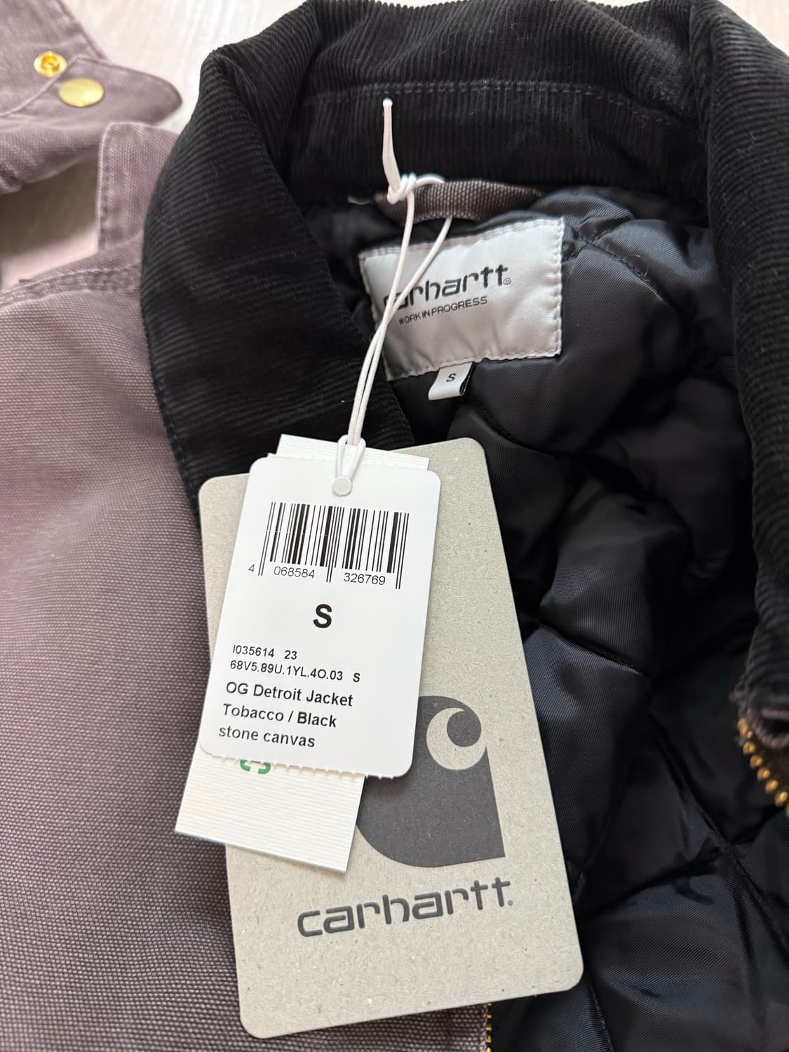 칼하트 WIP OG 디트로이트 토바코 s 상품이미지2