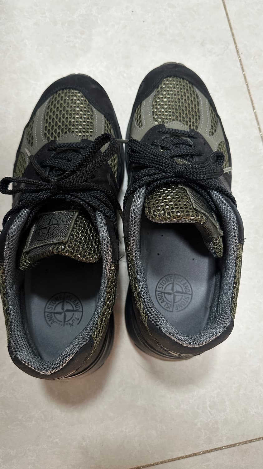 [275] 뉴발란스 x 스톤아일랜드 991v2 블랙 올리브 나이트 상품이미지7