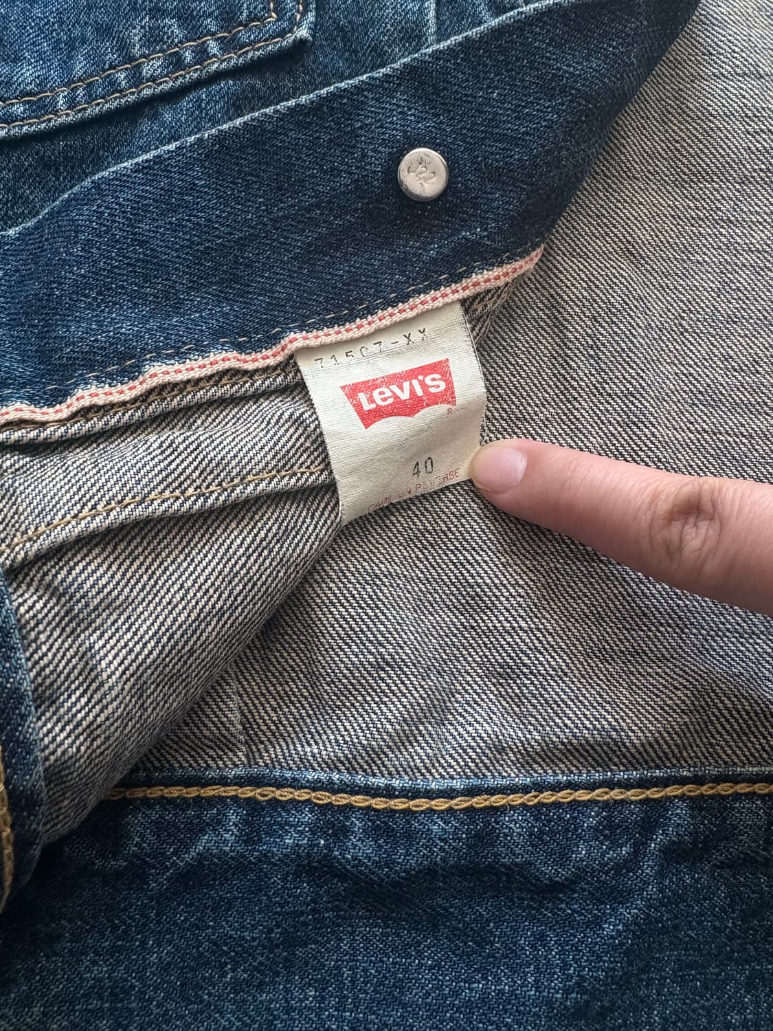 리바이스 90's 557 XX Type II 트러커 자켓 상품이미지5