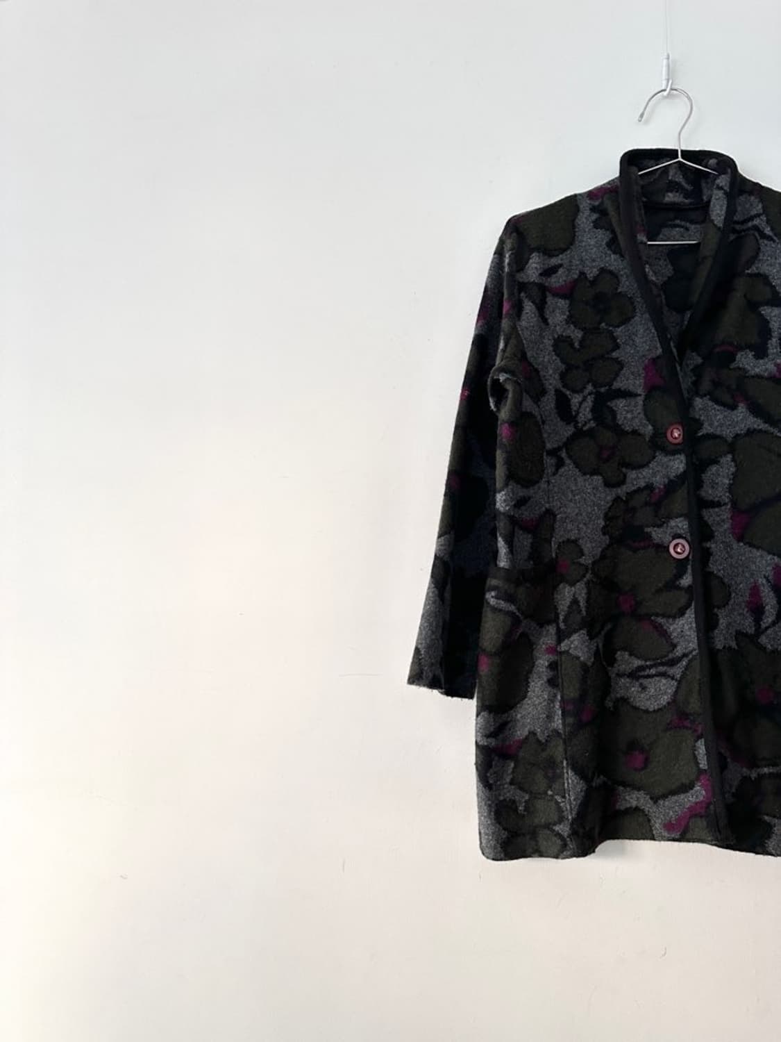 Flower pattern point cardigan 상품이미지2