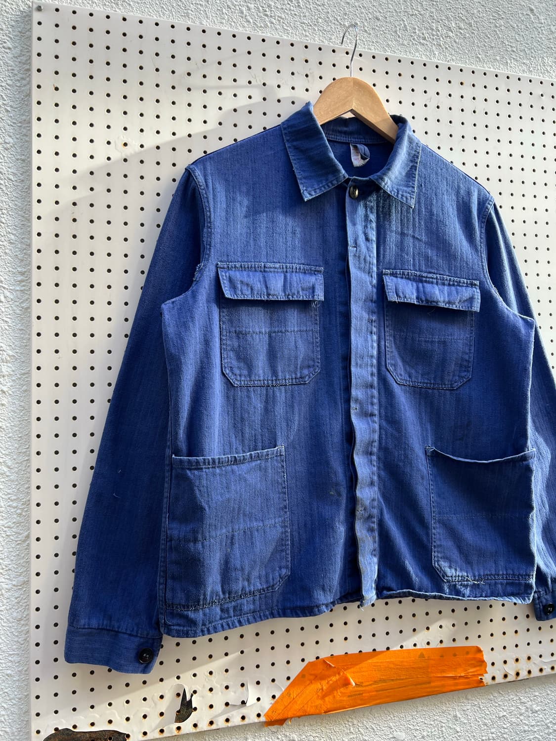 OLD VINTAGE HBT 4 POCKET FRENCH 프렌치워크자켓 상품이미지4