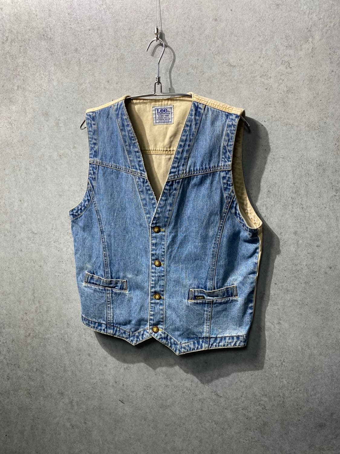 [100] 90s Lee 리 데님 워크 베스트 상품이미지1