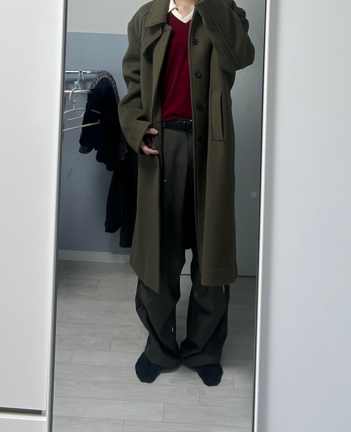 유스 맥코트 Mac Coat - Khaki brown 상품이미지1