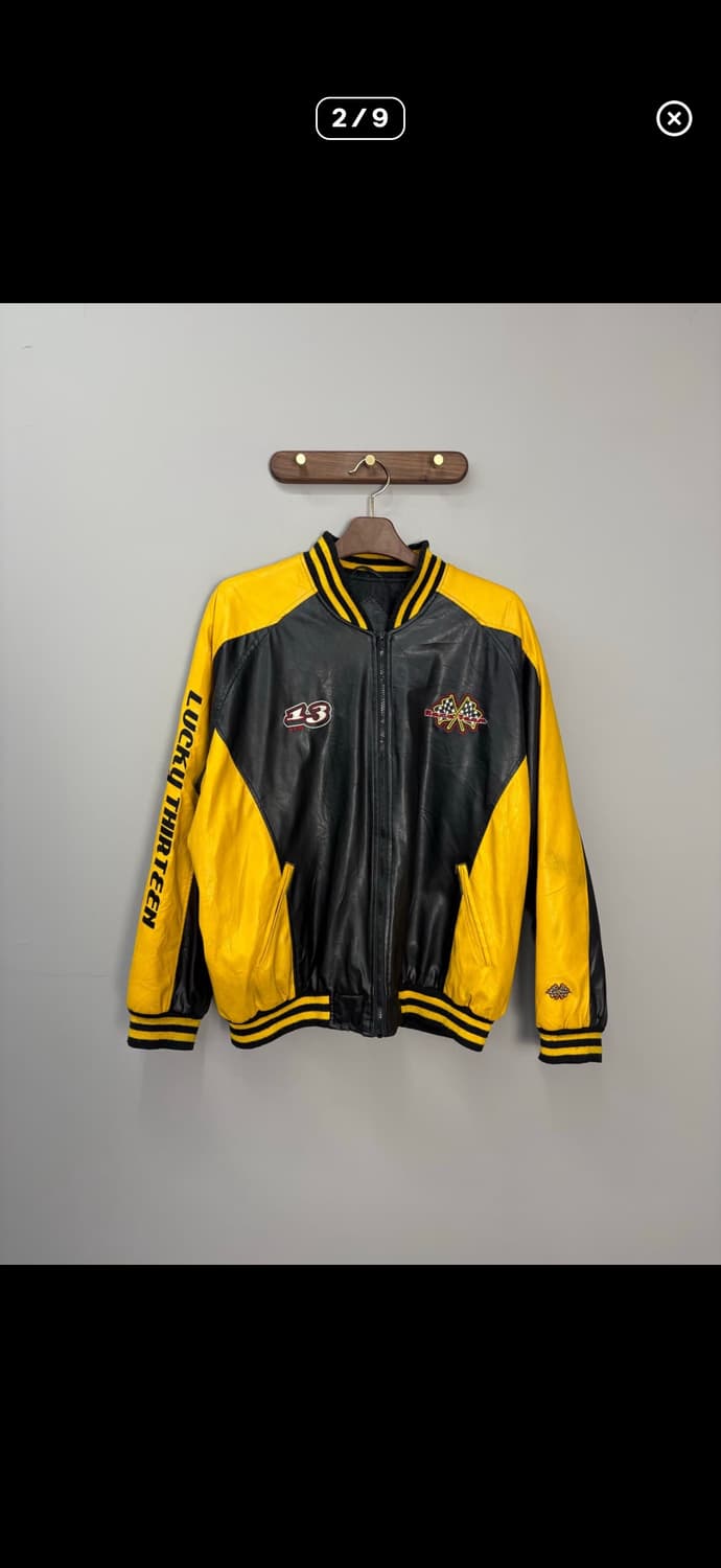 90s 스티브앤 베리 레더자켓 H1317 상품이미지2