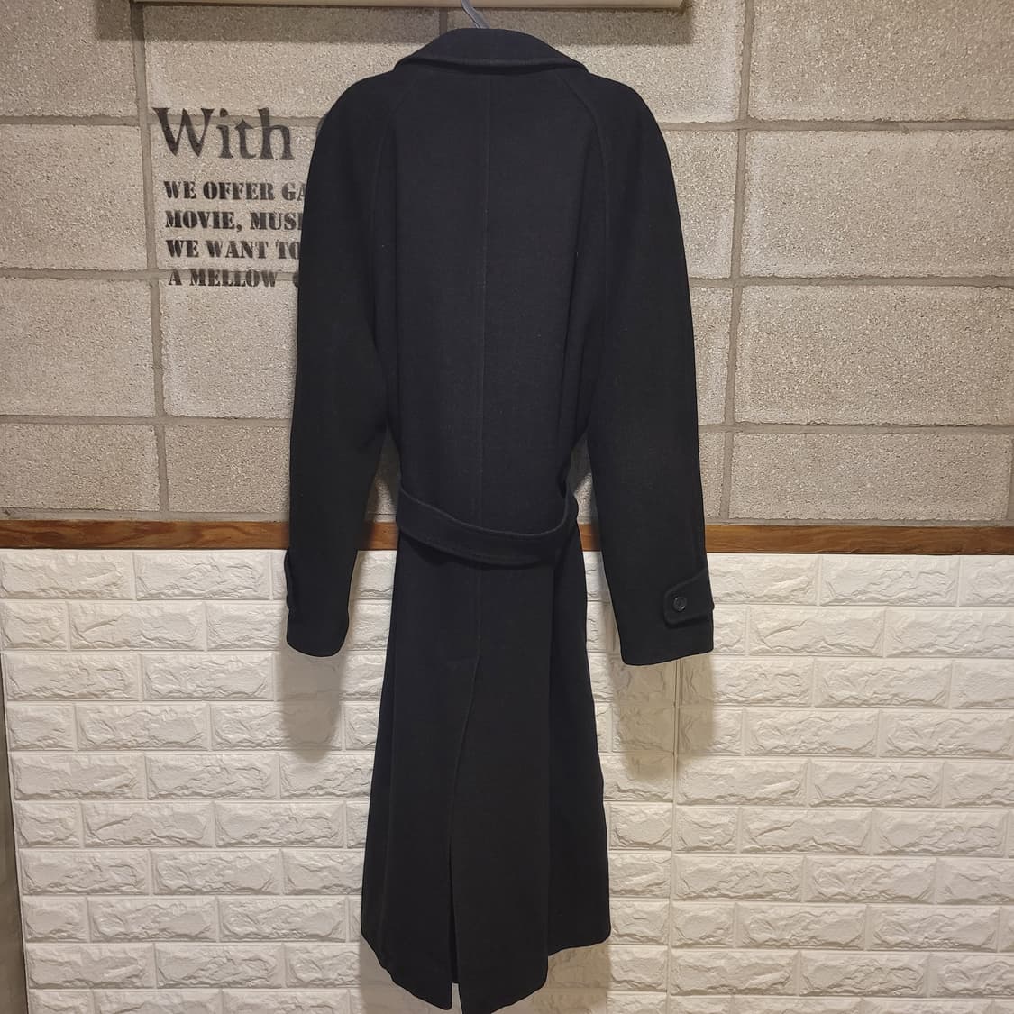 발렌시아가 벨트 롱코트 상품이미지2