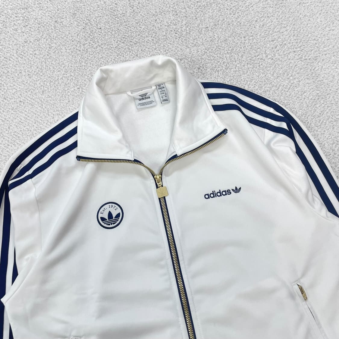 아디다스 파이어버드 배지 트랙탑 져지 클라우드 화이트 상품이미지3