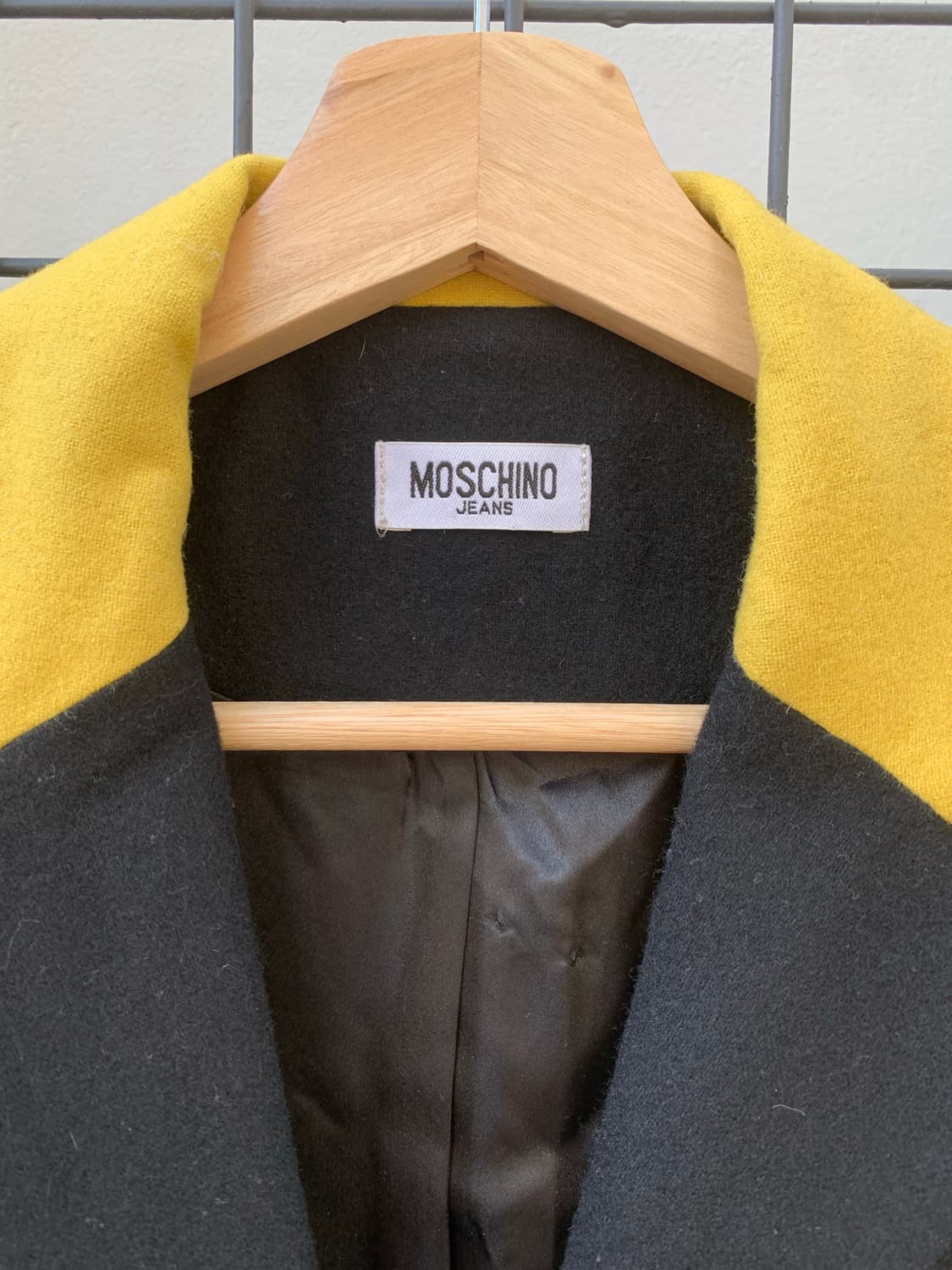 모스키노 컬러 블로킹 코트 상품이미지4