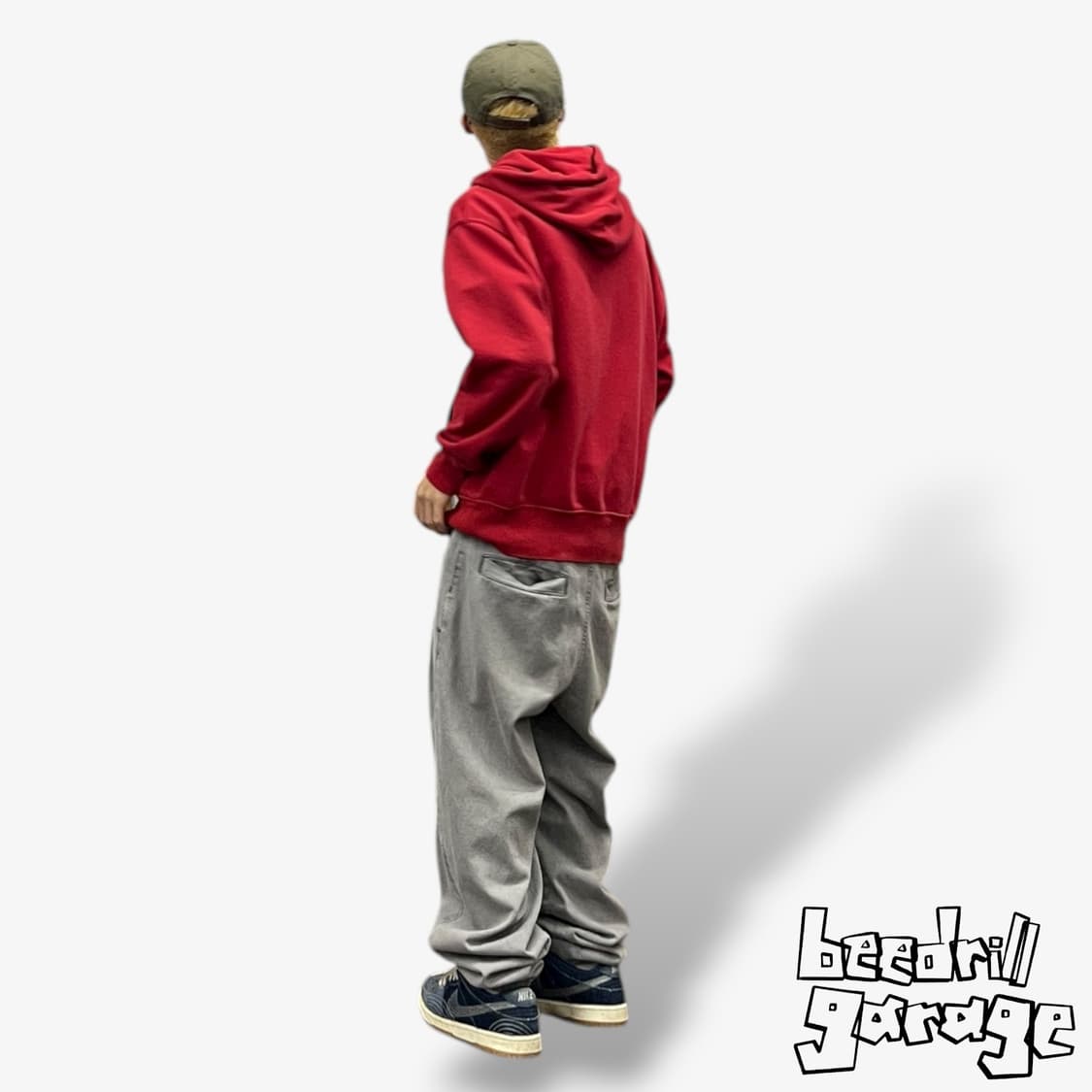 시스템옴므 그레이 핀턱 데님팬츠 상품이미지1