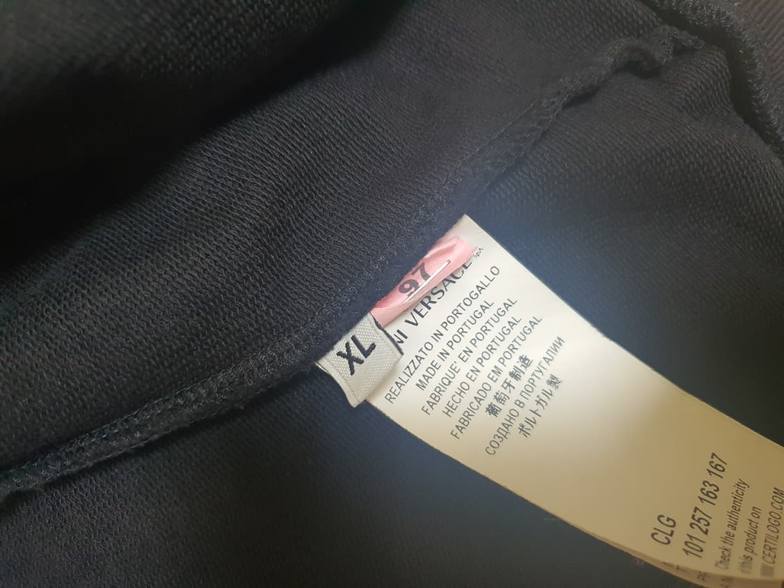 베르사체 바로크 프린트 자켓 실측 사이즈 100 상품이미지7