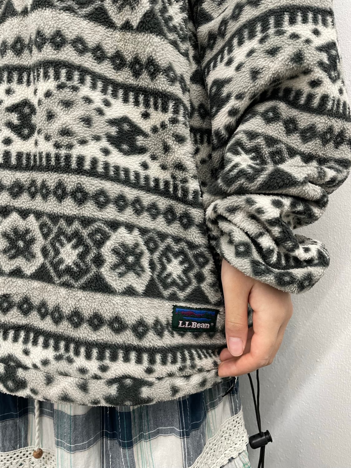 LLbean 노르딕 아노락 후리스 집업 상품이미지2