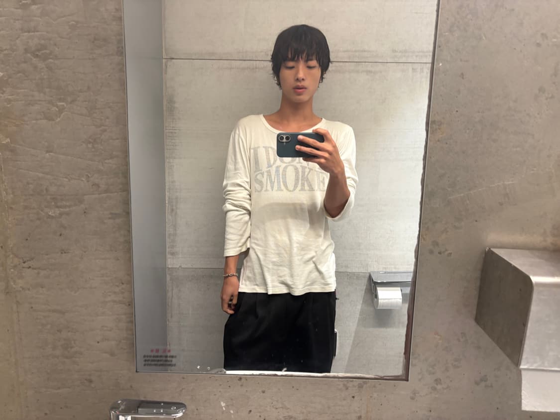 마틴 마르지엘라 아카이브 06aw i don’t smoke 롱슬리브 상품이미지5