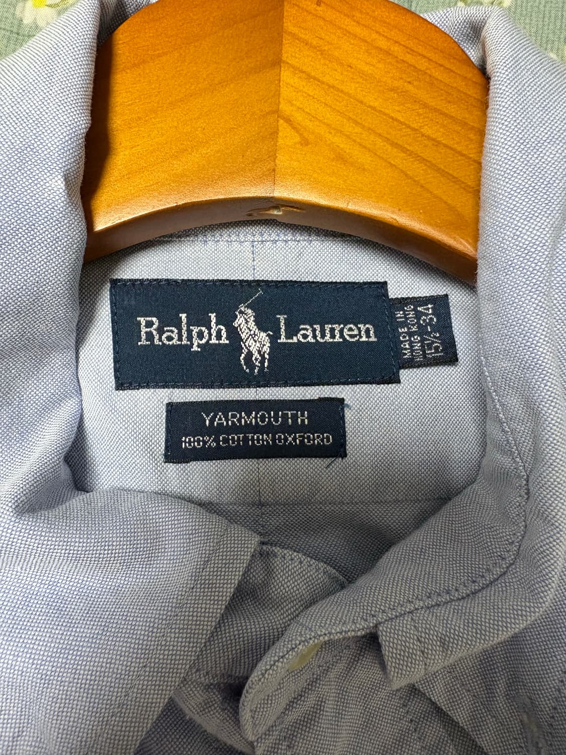 폴로 랄프로렌 하늘색 옥스포드 셔츠 상품이미지4