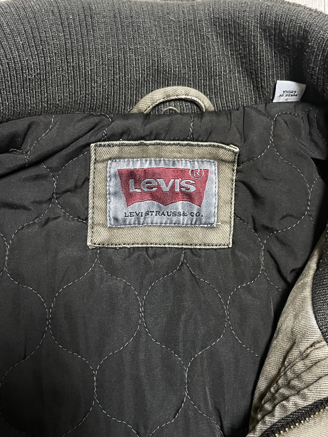 리바이스 워싱 데님자켓 (패딩) 상품이미지2