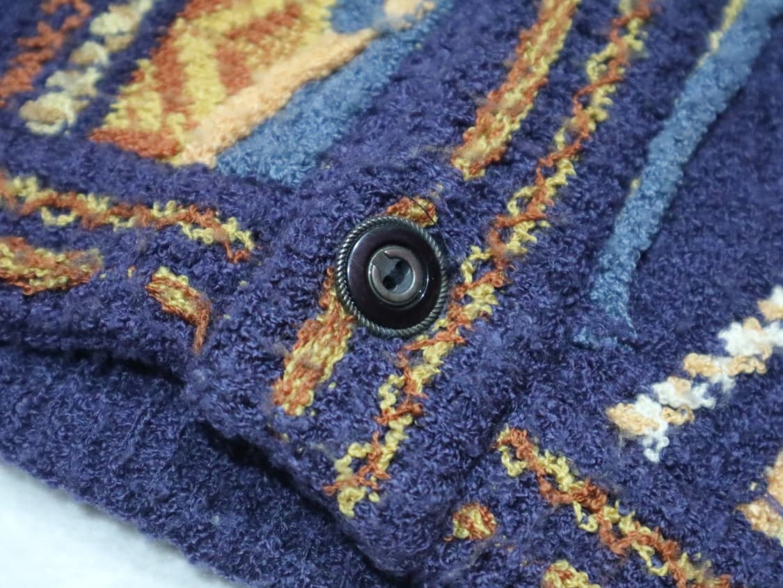 90's 쿠지 케이블 니트 가디건 상품이미지3