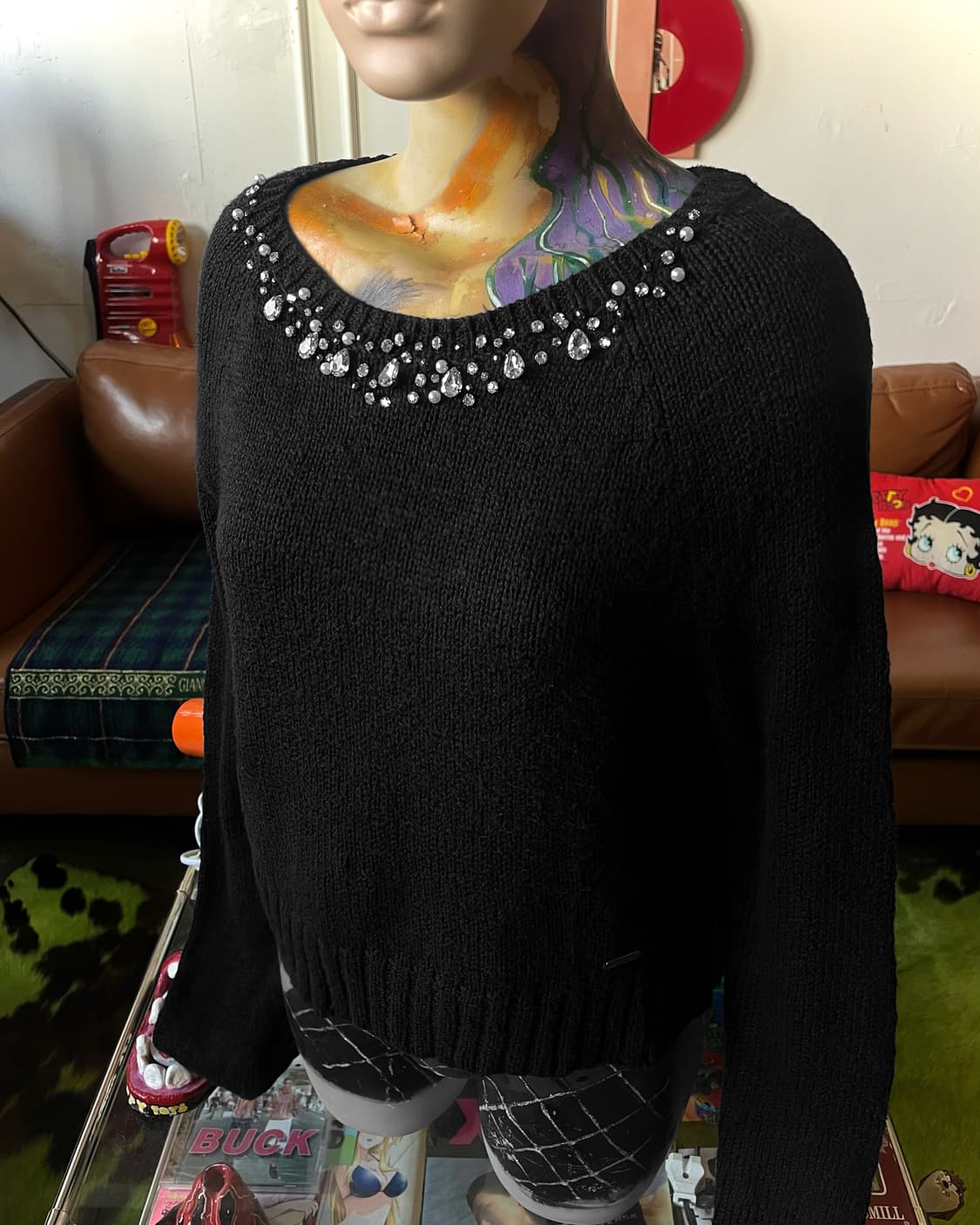 Abercrombie & Fitch Jewelry Trim Knit 상품이미지2