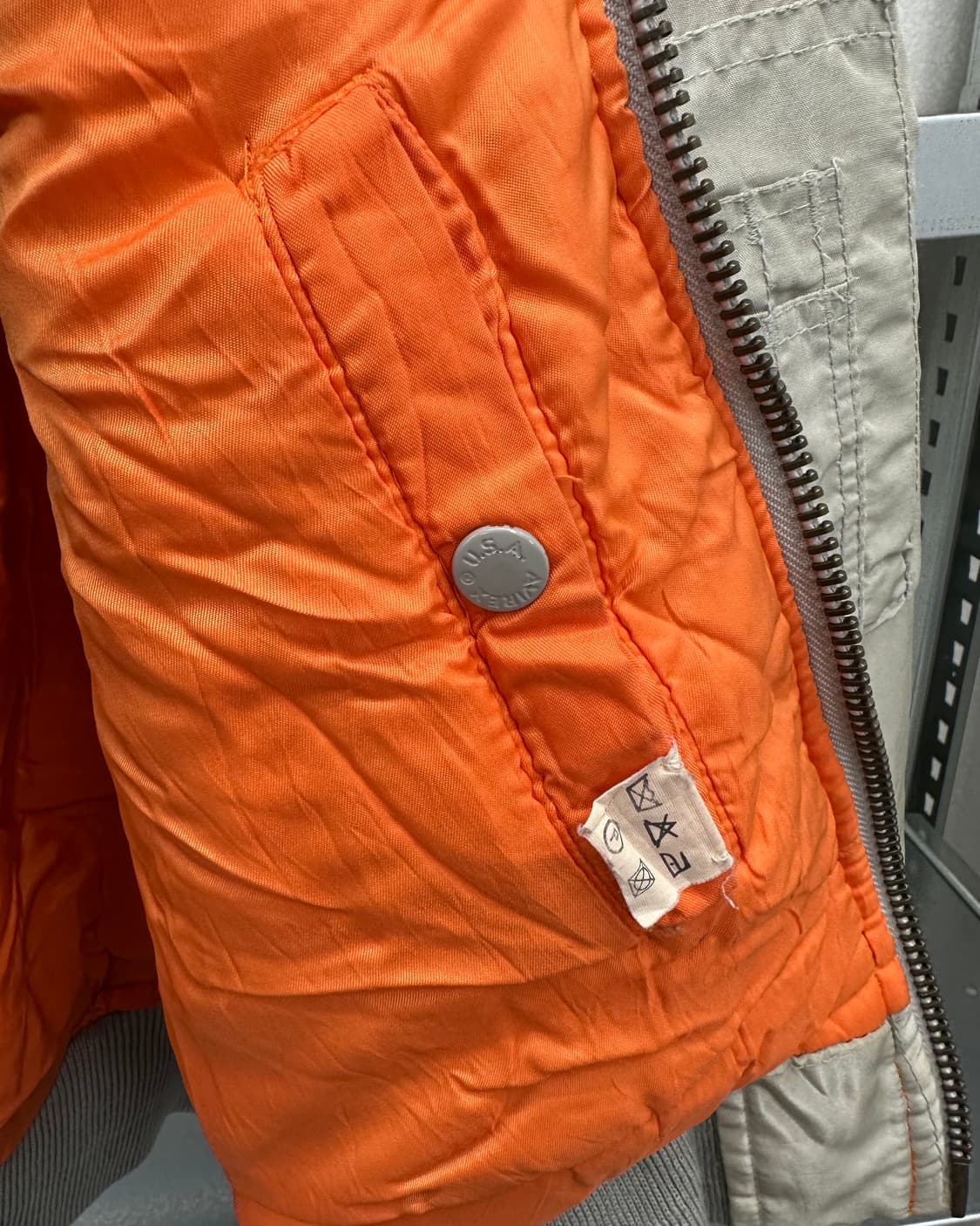 (S)ALPHA 항공 점퍼-M1389 상품이미지7