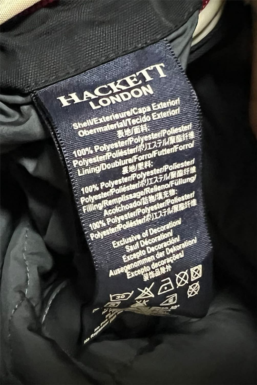 애스턴마틴 바이 해켓 남자 레이싱자켓 블랙 누빔 추동 L 100-105 상품이미지7