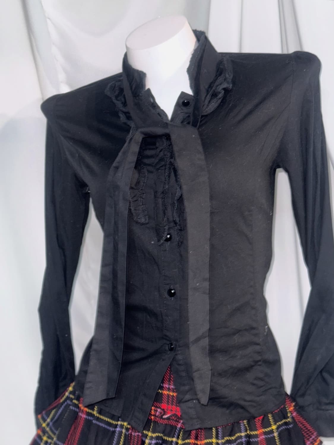 나나깔 악마 헬로키티 아일렛 레드펑크 리얼레빗퍼 코디세트 상품이미지4