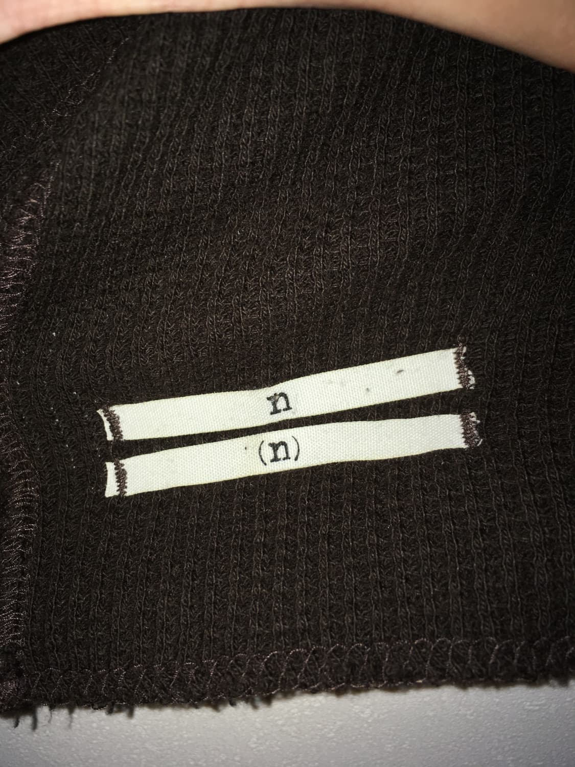 Number (N)ine knit sleeves 상품이미지10