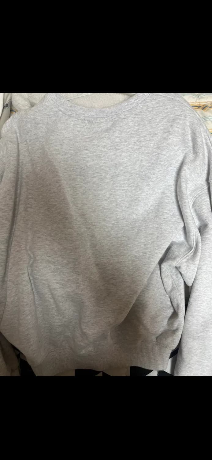 아메스 월드와이드 베이직 로고 맨투맨 라이트그레이 S 상품이미지5