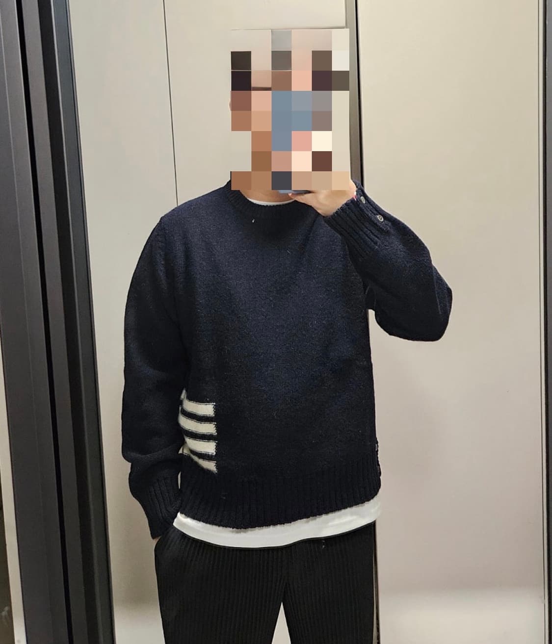 (정품) 톰브라운 인트라시아 니트 상품이미지5