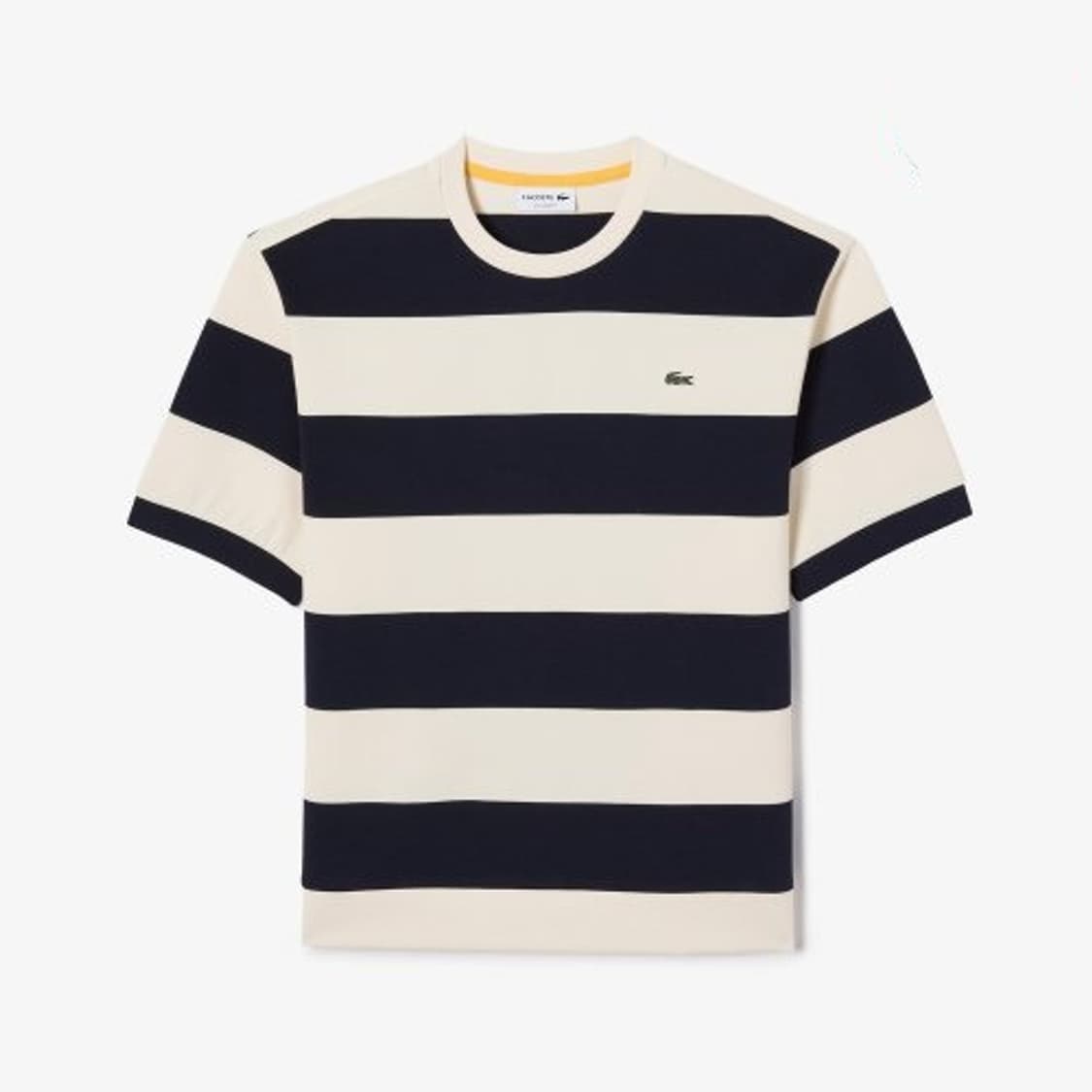XL 라코스테 오버핏 스트라이프 단가라 반팔티  상품이미지1